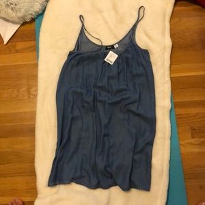 Urban outfitters denim flows dress